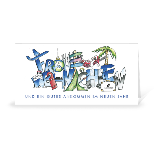 [WP10828] Karte: Branchenbildnis - Touristik (Wir gestalten gratis für Dich)