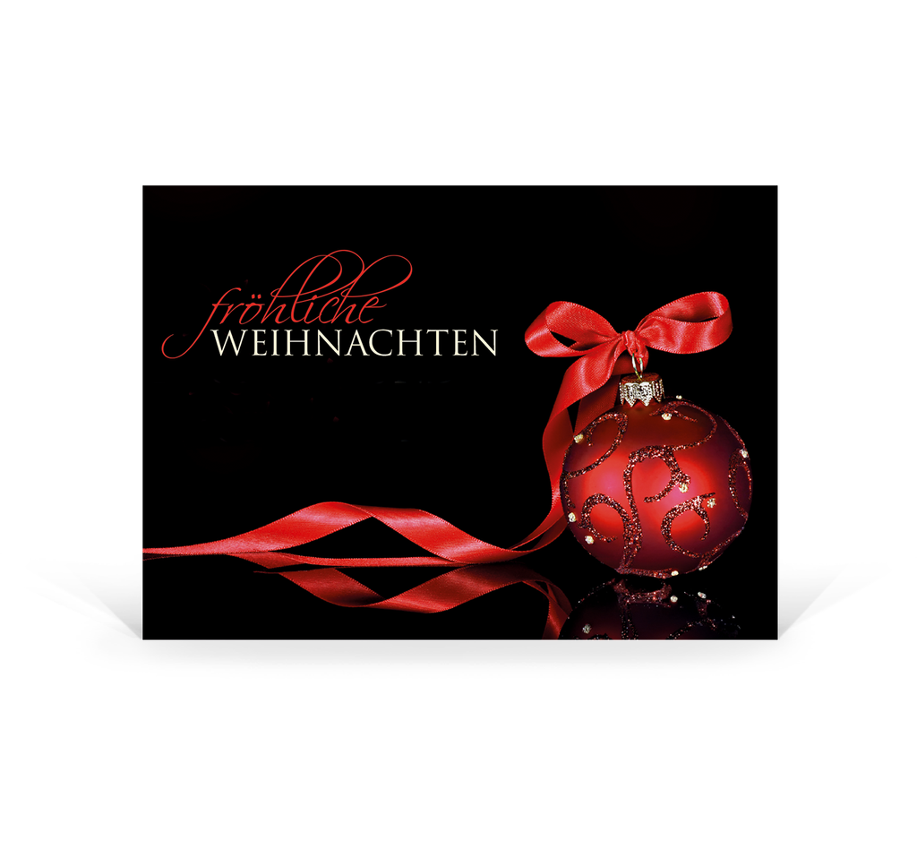 Karte: Postkarte Blackedition