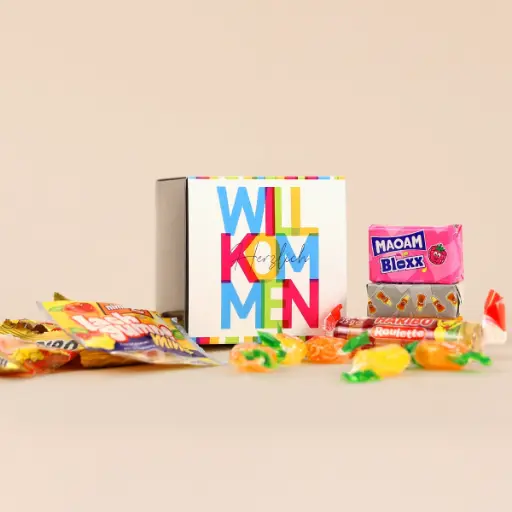 [WP12902] "Herzlich Willkommen" - Süße Box
