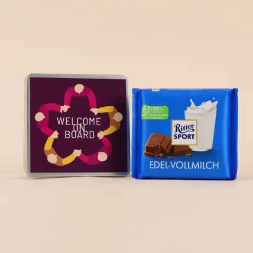 [WP12905] Welcome - Kreis - Ritter Sport Dose