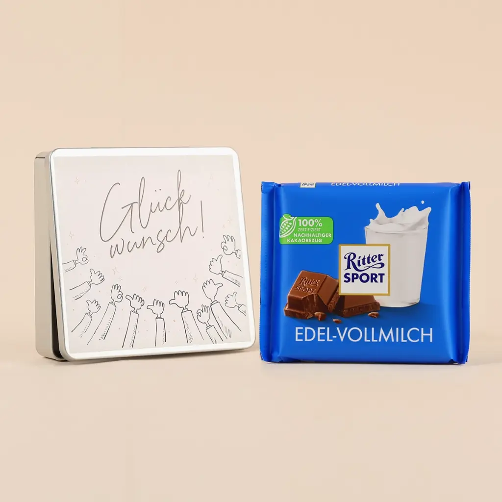 Glückwunsch - Ritter SPORT Dose