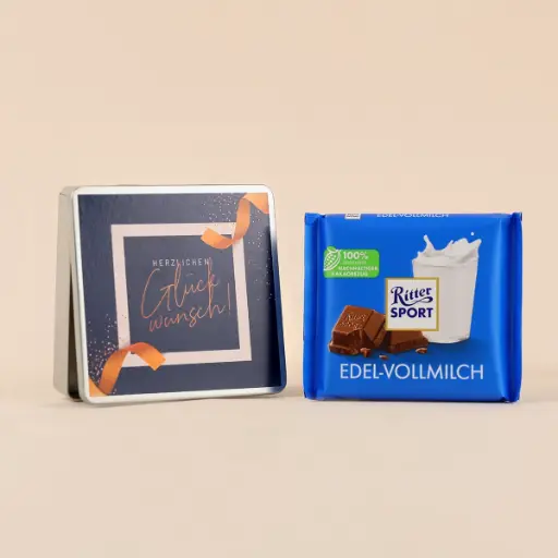 [WP12923] Gratulation - Ritter Sport Dose