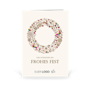 Karte: Vintage - Kranz