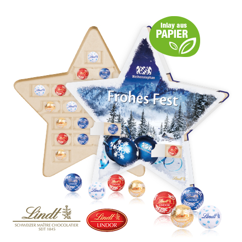 [55377] Stern Adventskalender Lindt