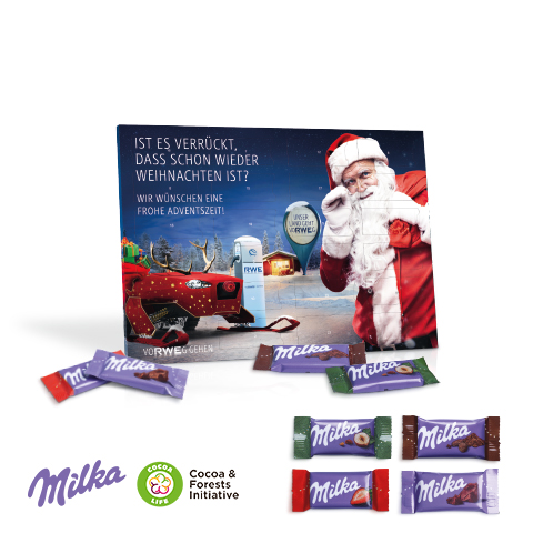 [95200] Tisch-Adventskalender Milka gemischt