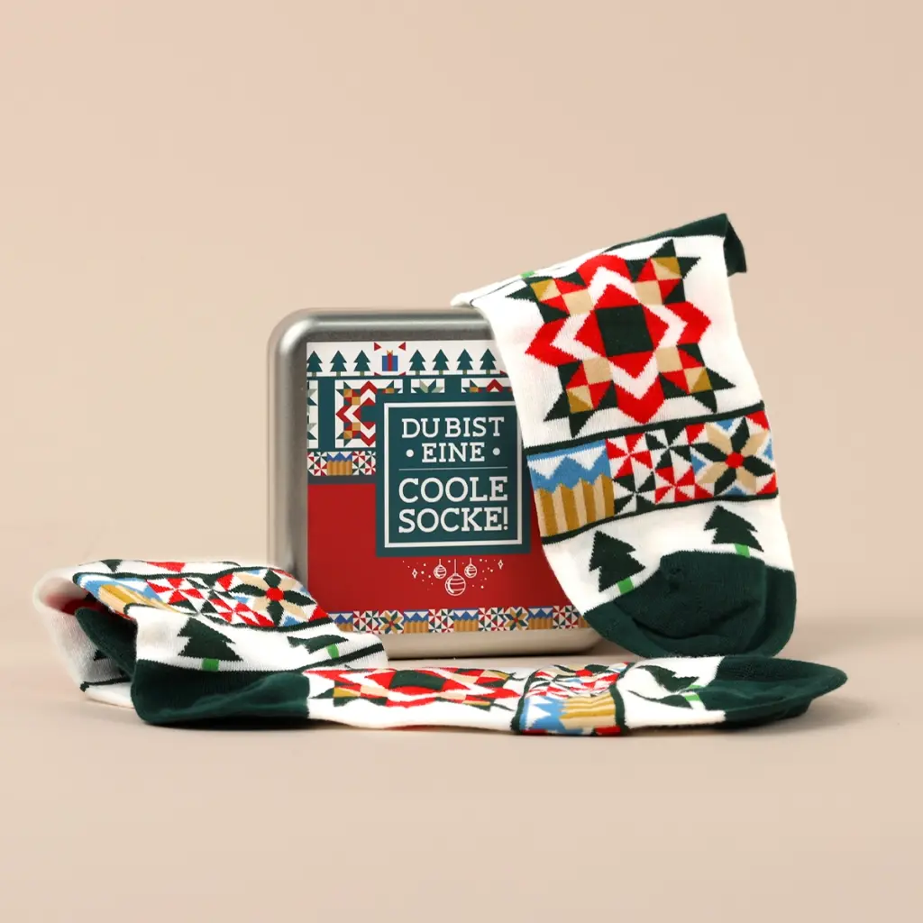 Du bist eine coole Socke!