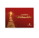 Karte: Funkelnde Weihnachten