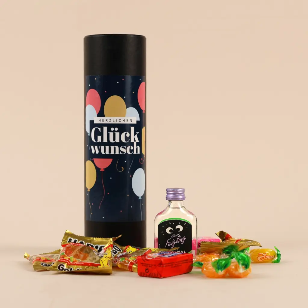 Glückwunsch Ballons - Süße Hülse