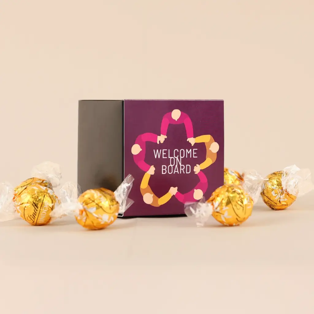Welcome - Kreis - Lindt Box