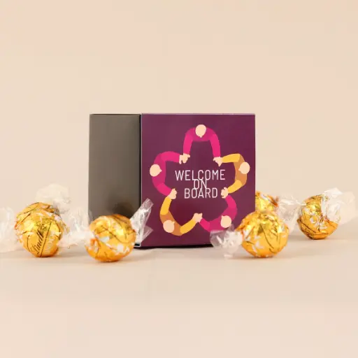[WP12901] Welcome - Kreis - Lindt Box