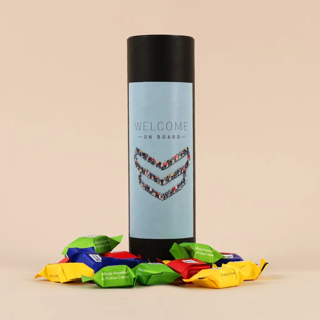 Geschenkhülse "WELCOME" - Ritter Sport