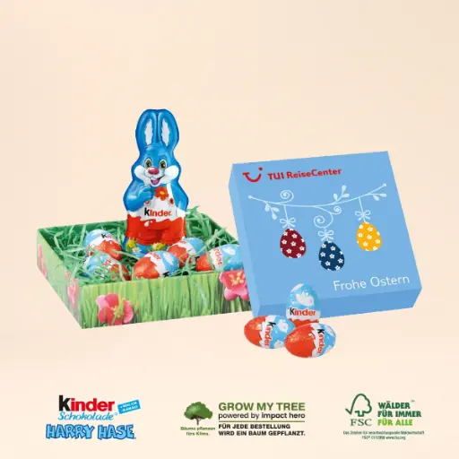 [94558] Osternest mit Kinder-Schokolade