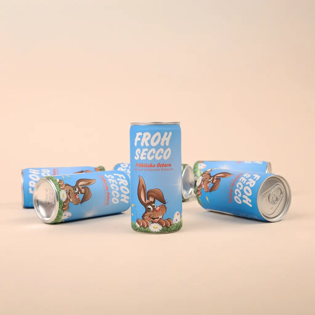 FrohSecco Hasi – 6x prickelnder Ostergruß