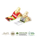 Werbeaufsteller mit Lindt-Goldhase