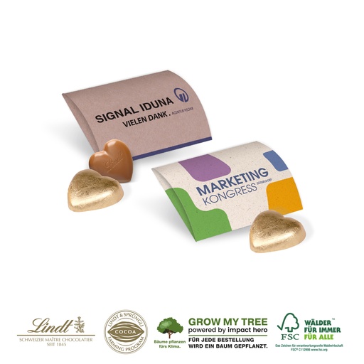 [91238] Werbebriefchen mit Lindt-Herzen