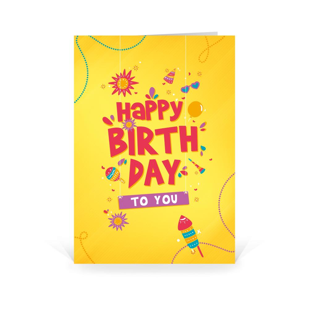 Karte: Geburtstagsparty