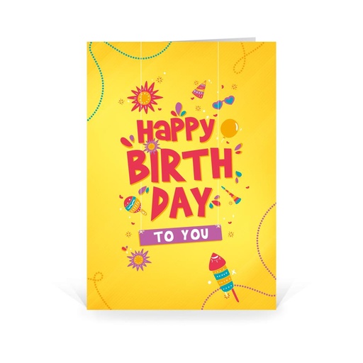 [WP5202] Karte: Geburtstagsparty (Wir gestalten gratis für Dich)