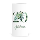 Karte: Zwanzigjähriges Jubiläum - Wachsend