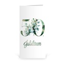 Karte: Fünfzigjähriges Jubiläum - Wachsend