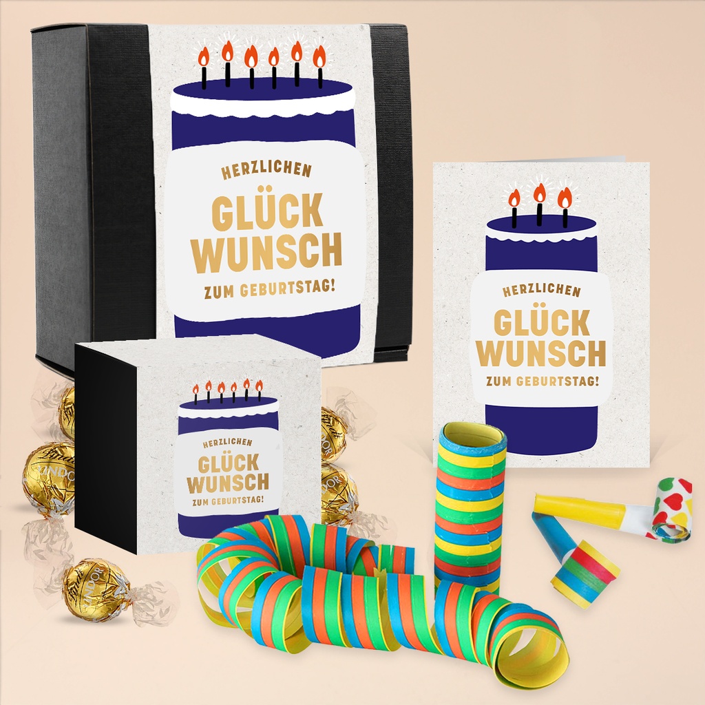 „Herzlichen Glückwunsch“ – Geschenkset