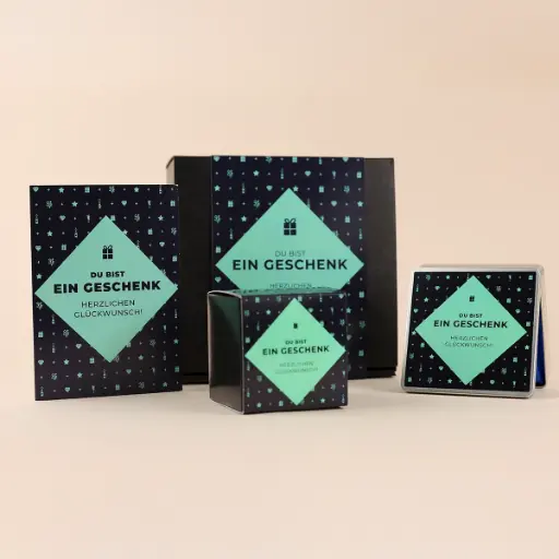 [WP13023] Du bist ein Geschenk „Herzlichen Glückwunsch“ – Geschenkset