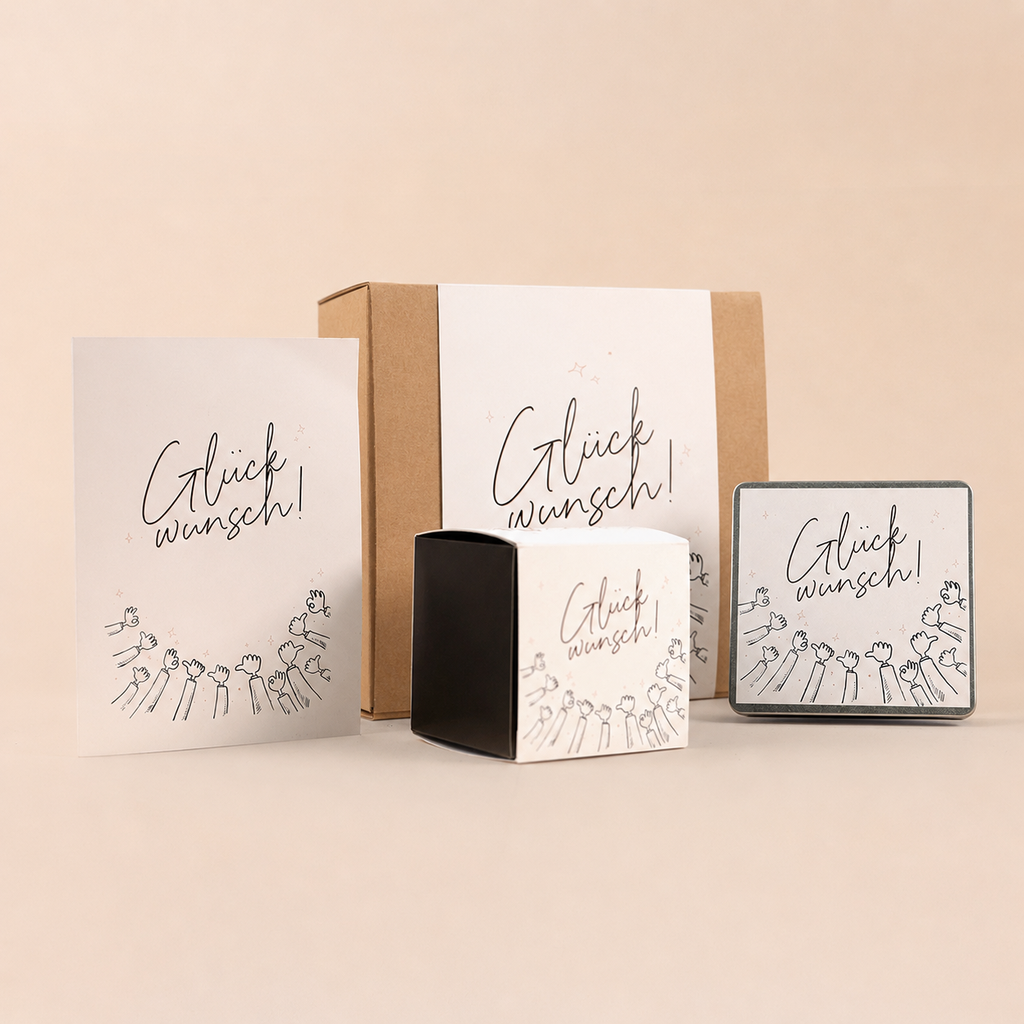 Glückwunsch – Geschenkset
