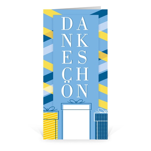 [WP5225] Karte: DANKESCHÖN (Wir gestalten gratis für Dich)