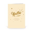 Willkommen "Hallo"