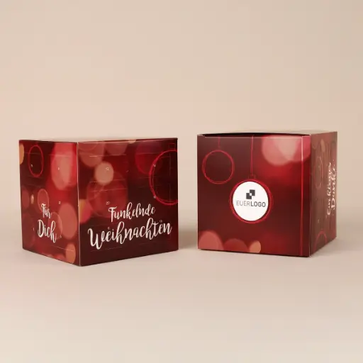[WP12042] Cube Adventskalender Lindt mit Logo