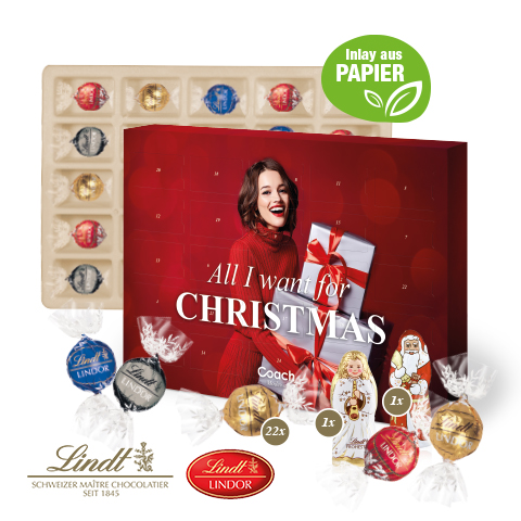 Adventskalender Lindt Lindor - Papierfaser
