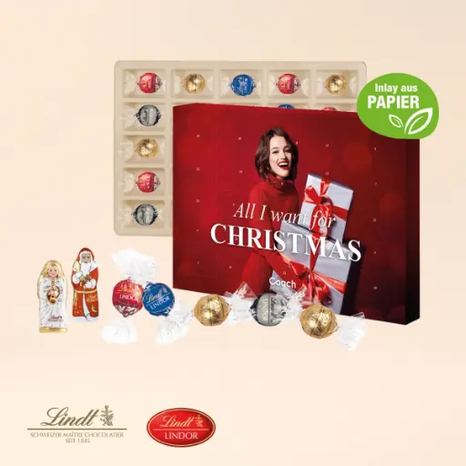 [55403] Adventskalender Lindt Lindor - Papierfaser