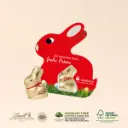 Promotion-Card Hase mit Goldhase von Lindt