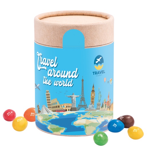 [1180-M+M] Papierdose Eco Maxi mit M&M´s Peanuts