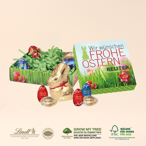 [94520-G] Osternest mit Schokolade von Lindt