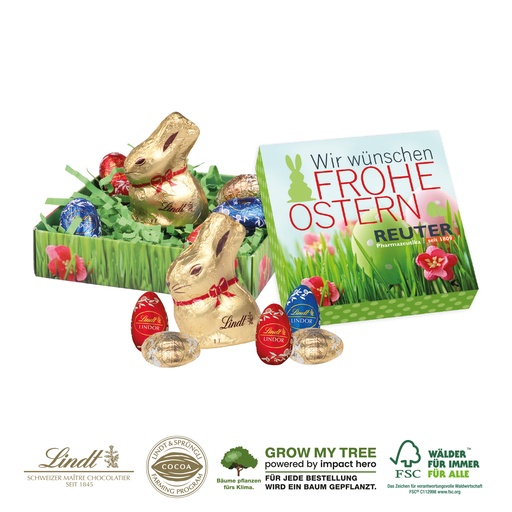[94520-G] Osternest mit Schokolade von Lindt