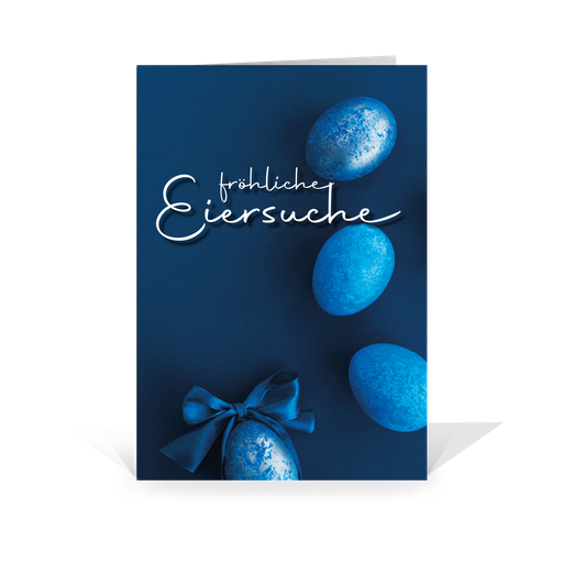 [WP6082] Karte: Ostereiersuche (Wir gestalten gratis für Dich)