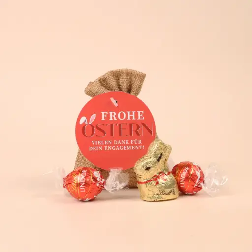 [WP13149] Ostersäckchen gefüllt mit Lindt-Mix