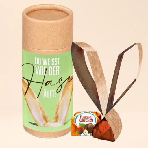 [WP13106] Geschenkdose Osterhase - Ferrero Küsschen