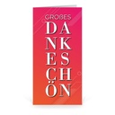 Karte: Großes Dankeschön