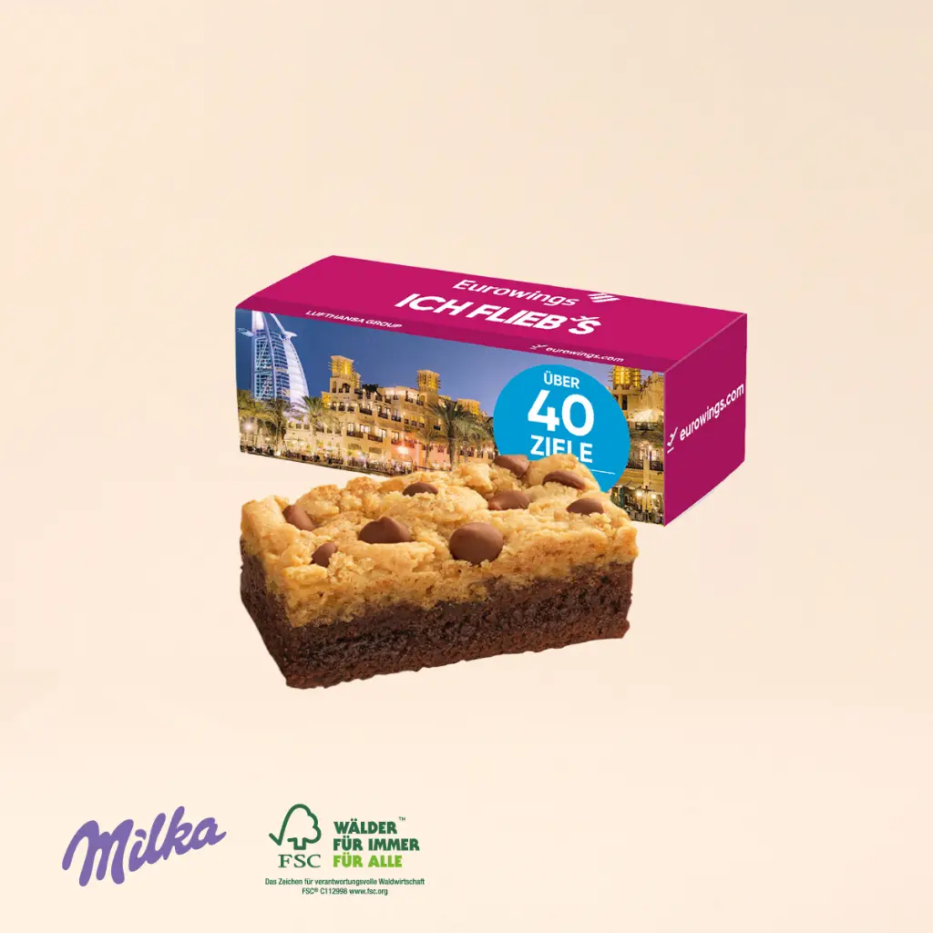 Milka Mini Schoko-Kuchen „Choco Brookie“