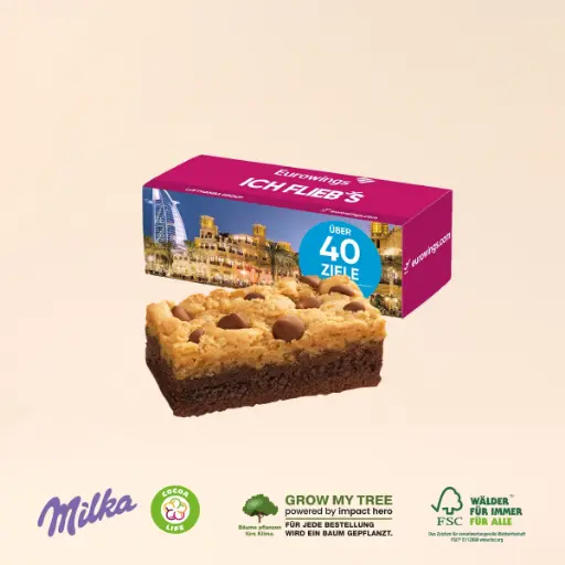 [91158] Milka Mini Schoko-Kuchen „Choco Brookie“
