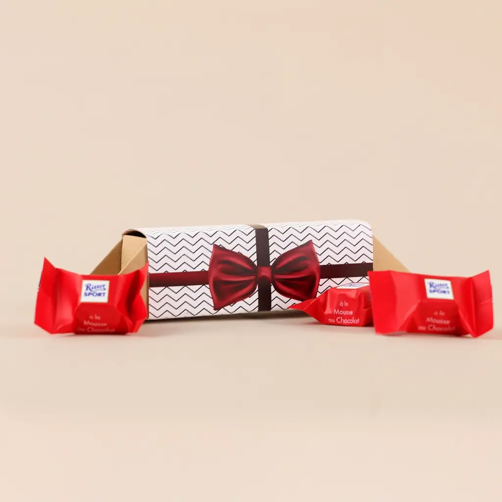 Geschenkverpackung "Schleife" - Ritter Sport