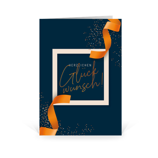 Karte: Gratulation