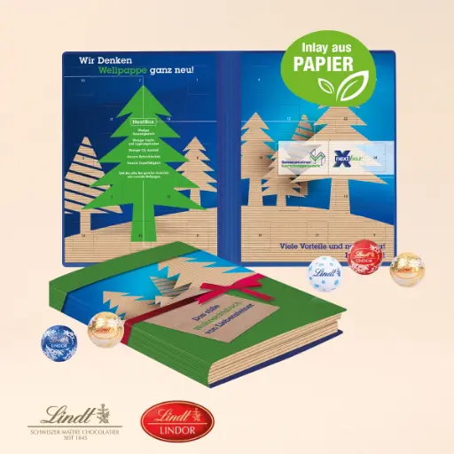 [55368] Weihnachtsbuch exklusiv Lindt Kugeln