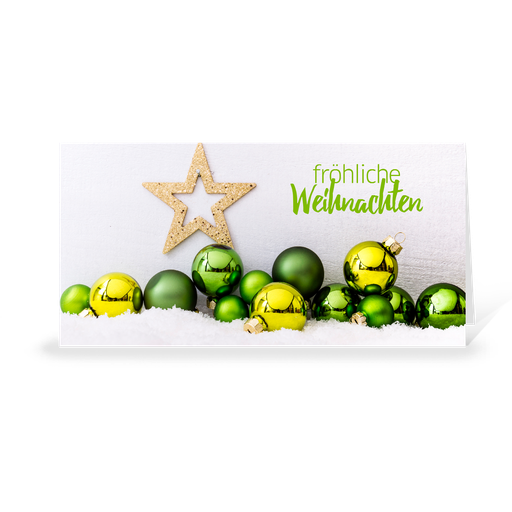 [WP5058] Karte: Grünes Licht (Wir gestalten gratis für Dich)