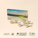 Präsentbox mit Lindt Schokotäfelchen, Graspapier