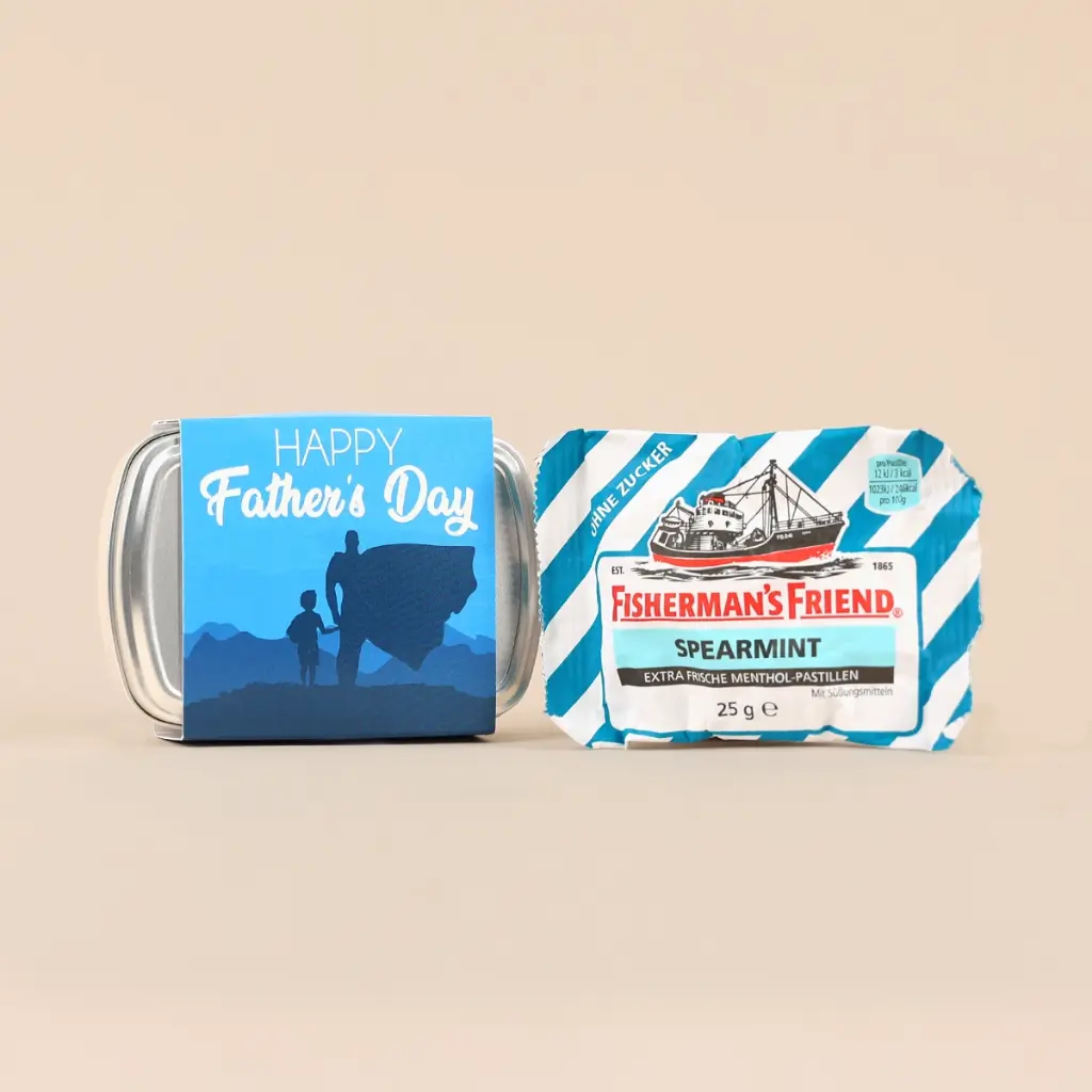 Geschenkdose "Happy Father´s Day" - Fisherman´s Friend