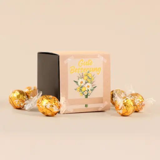 [WP13260] Gute Besserung "Blumenstrauß" - Lindt Box