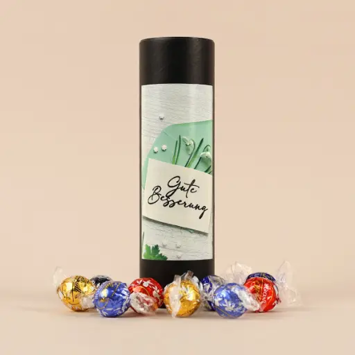 [WP13262] Geschenkhülse "Gute Besserung" - Lindt