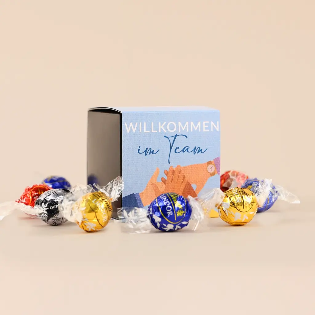 Willkommen im Team - Lindt Box